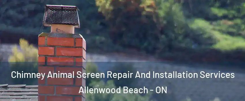  Chimney Animal Screen Repair And Installation Services Allenwood Beach - ON
