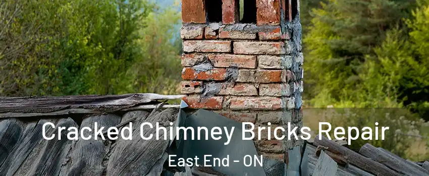  Cracked Chimney Bricks Repair East End - ON