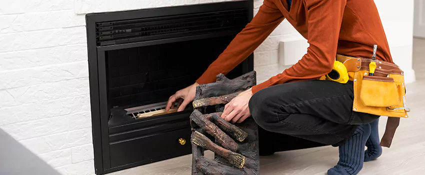 Metal Fireplace Installation in Wasaga Beach, Ontario