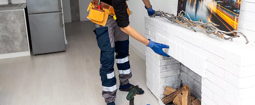 Outdoor Fireplace Restoration in Wasaga Beach, Ontario