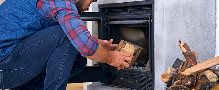 Old Broken Fireplace Repair And Replacement in Wasaga Beach, ON