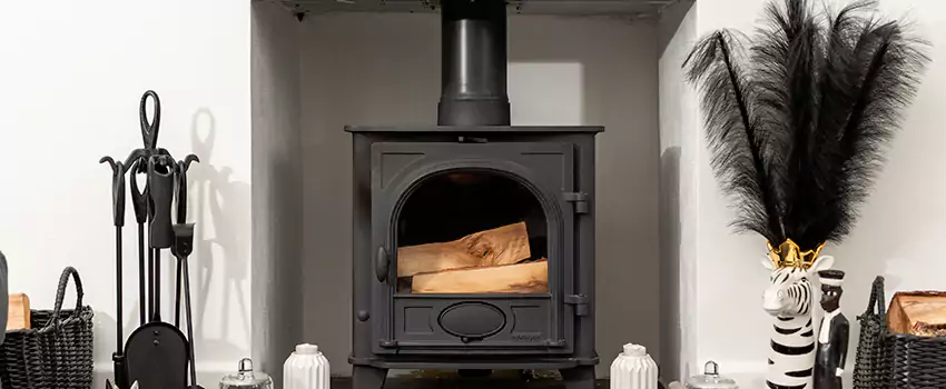 Thelin Hearth Products Providence Pellet Insert Fireplace Installation in Wasaga Beach, ON