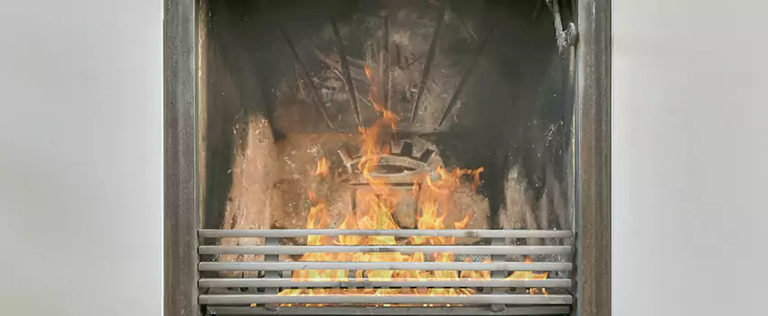 Travis Industries Linear Gas Fireplace Installation in Wasaga Beach, Ontario