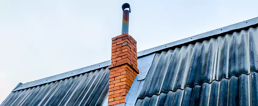 Aluminium Chimney Flashing Repair in Wasaga Beach, ON