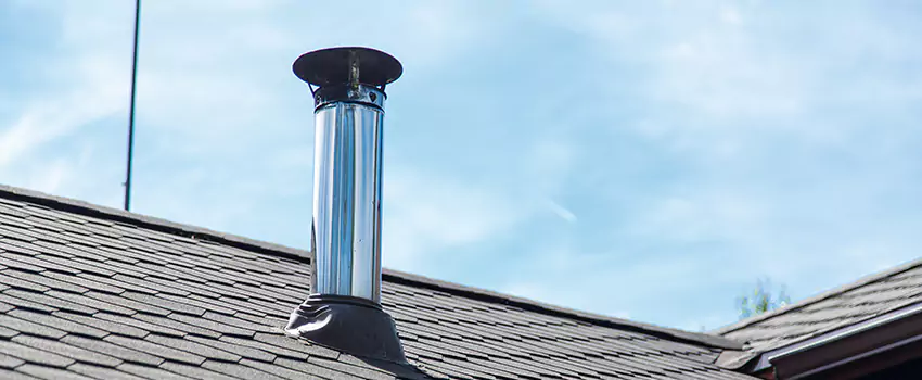 Outdoor Metal Chimney Installation in Wasaga Beach, Ontario
