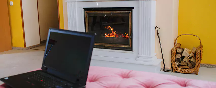 Valor Outdoor Gas Fireplace in Wasaga Beach, Ontario