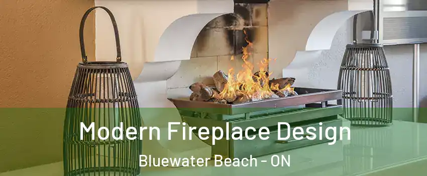  Modern Fireplace Design Bluewater Beach - ON