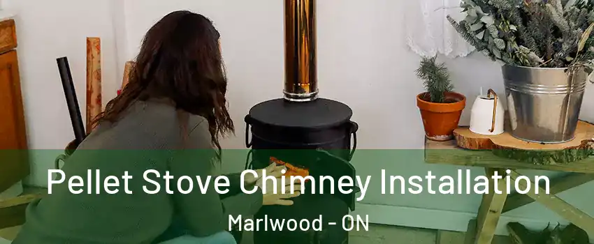  Pellet Stove Chimney Installation Marlwood - ON